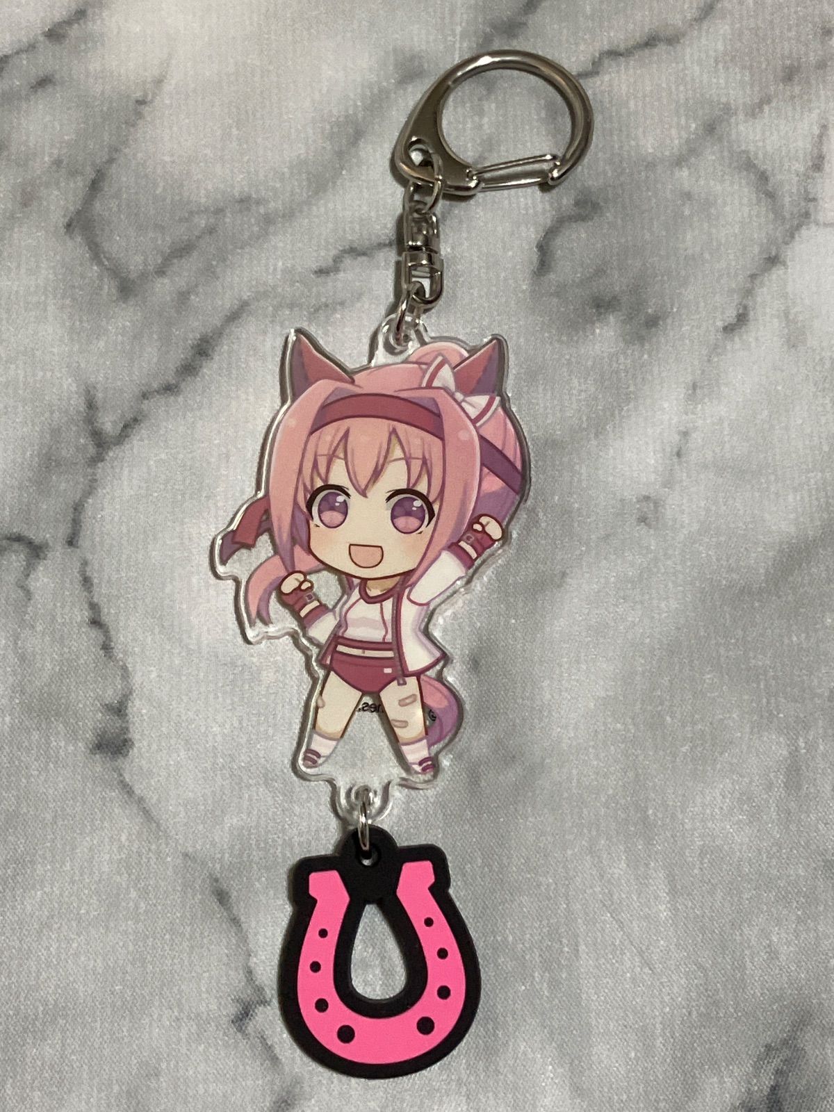 ウマ娘 きゃらドリ アクリルキーホルダー　ハルウララ