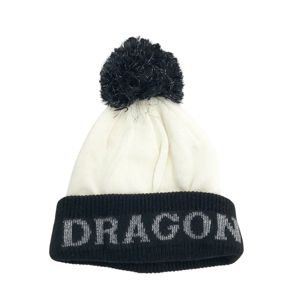 ダンスウィズドラゴン ネック付きニットキャップ ゴルフ帽子 ダンス