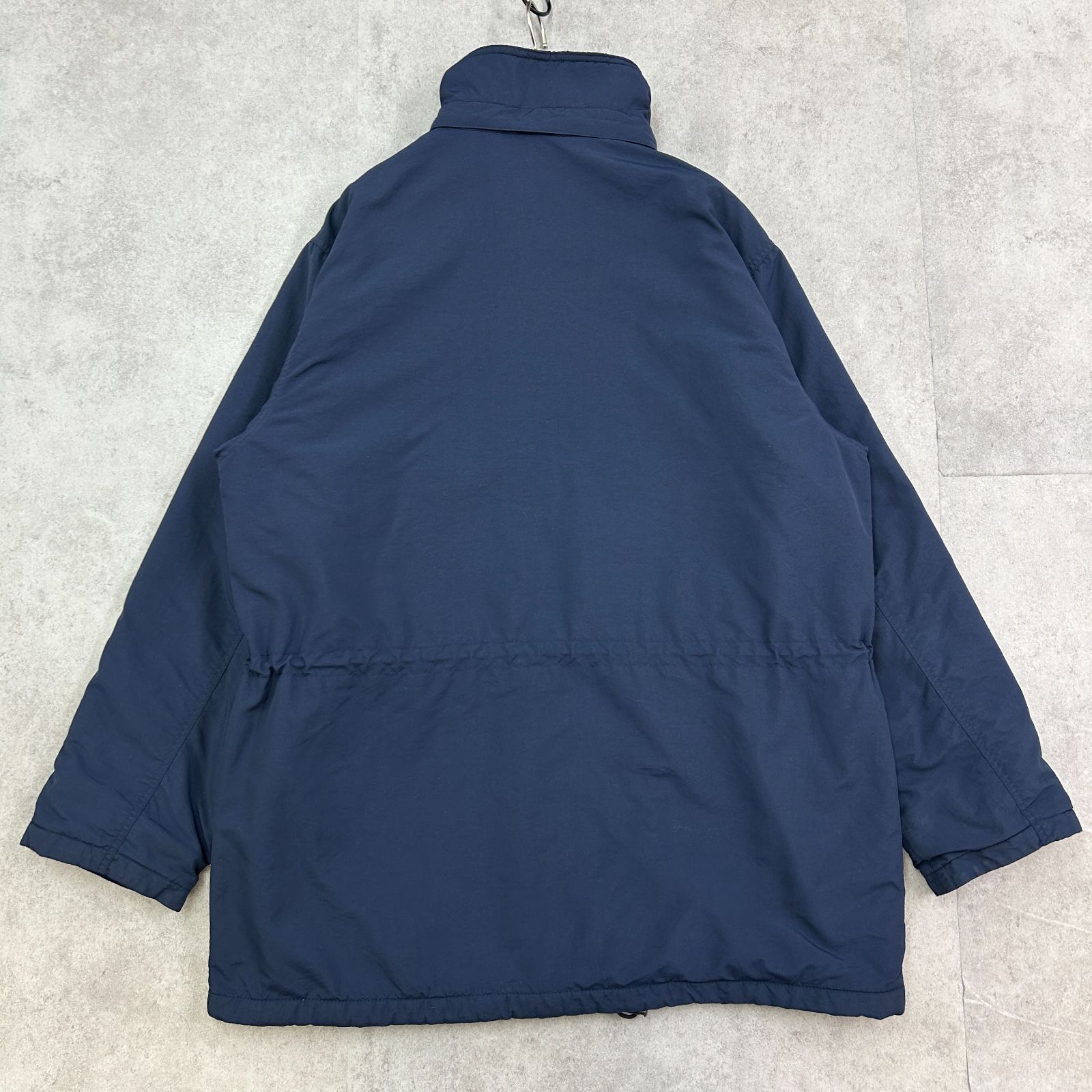 【レアカラー】90s LANDS'END スコールジャケット 裏地フリース L 90s LANDS'END スコールジャケット 裏地フリース ナイロン 良色