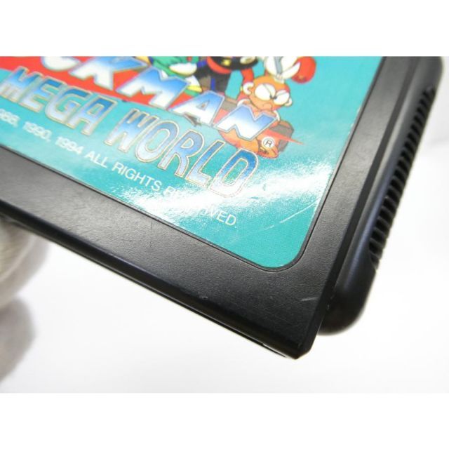 メガドライブ　ロックマン　メガワールド MEGA DRIVE メガドライブ ロックマンメガワールド レトロ ソフト