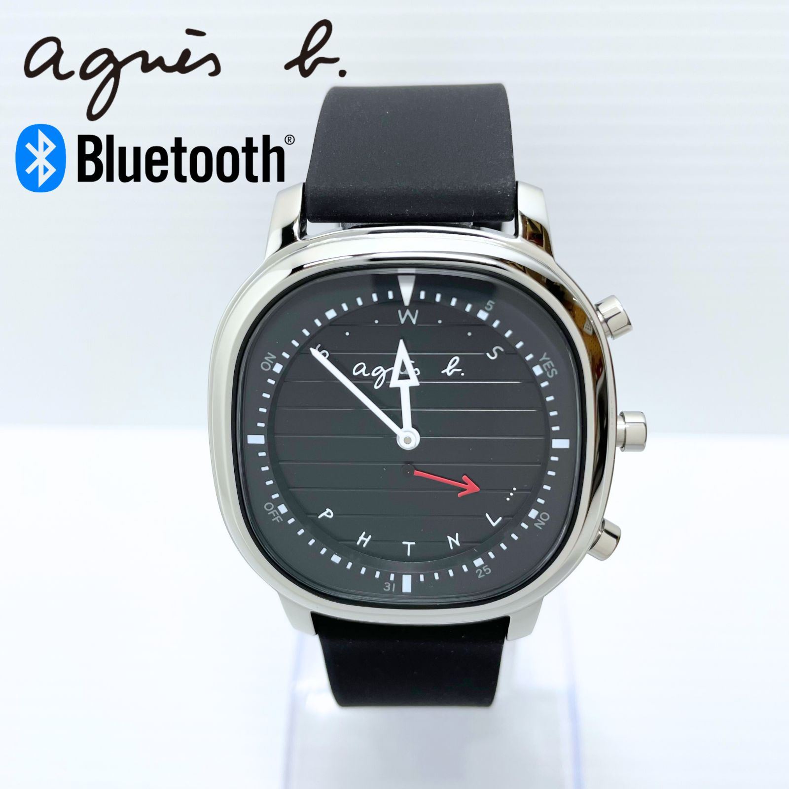 【スーパーセール】 新品】agnes b. FCRB402 腕時計 Bluetooth 電池式 アニエスベー 時計