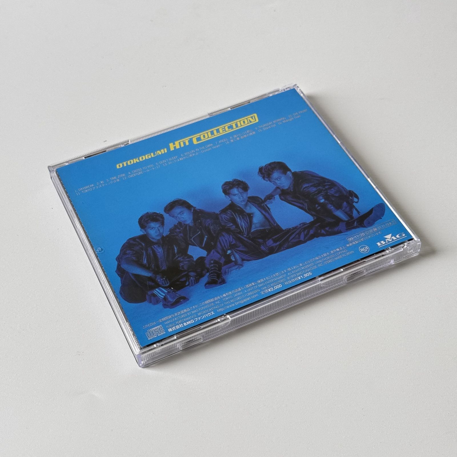 男闘呼組 ヒット・コレクション」男闘呼組ベストアルバム CD