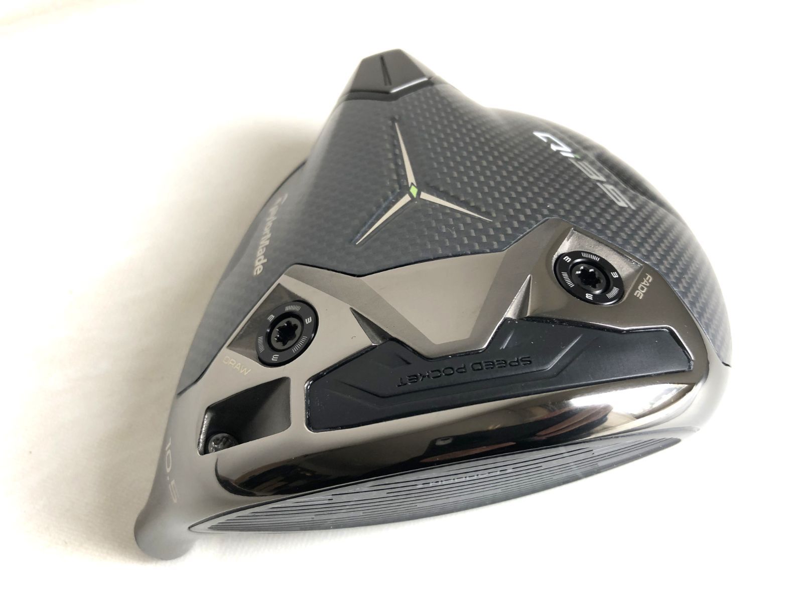 テーラーメイド Qi35 LSドライバー10.5ヘッドのみ ヘッドカバー付 美品