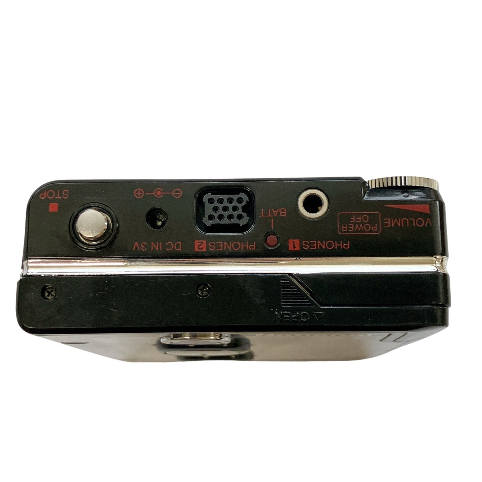 ナショナル　RQ-R1 WORLD WAY ポータブルカセットプレーヤーブラック NK3【動作確認済み】NATIONAL ナショナル WORLD WAY カセット