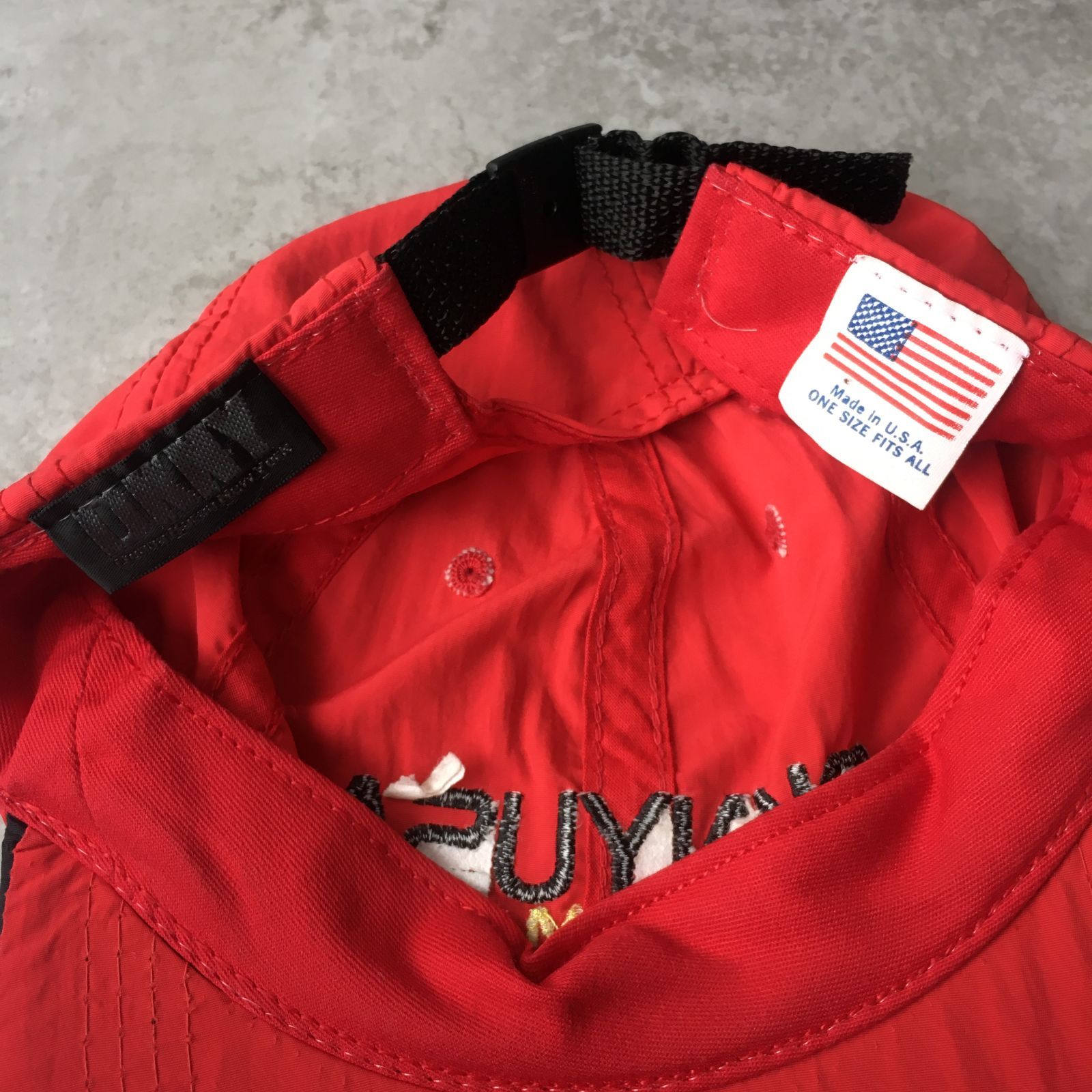 90s USA製 DKNY EQUIPMENT Nylon 6Panels Cap ディーケー