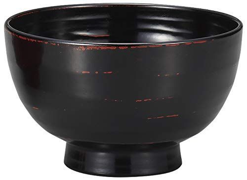新着商品 汁椀 黒 12.2cm ISS106