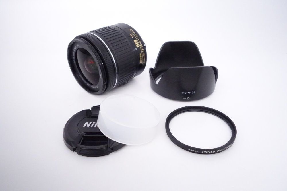 上品 ニコン Nikon 標準ズームレンズ AF-P DX NIKKOR 18-55mm f|3.5-5.6G VR D10064A