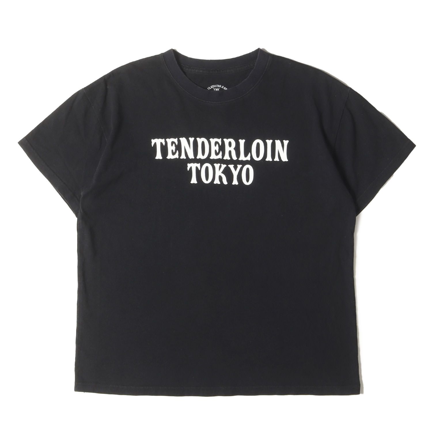テンダーロイン TENDERLOIN  MJ シャツ TENDERLOIN テンダーロイン Tシャツ ブラック 黒 サイズ:M