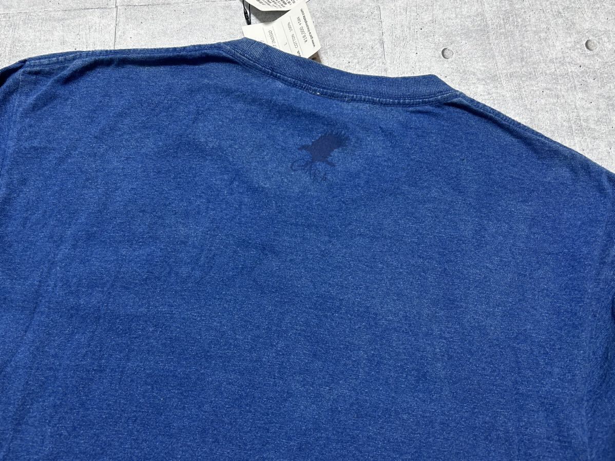 新品 定価19800円 GARA ライト インディゴ 半袖 Tシャツ ガラ 