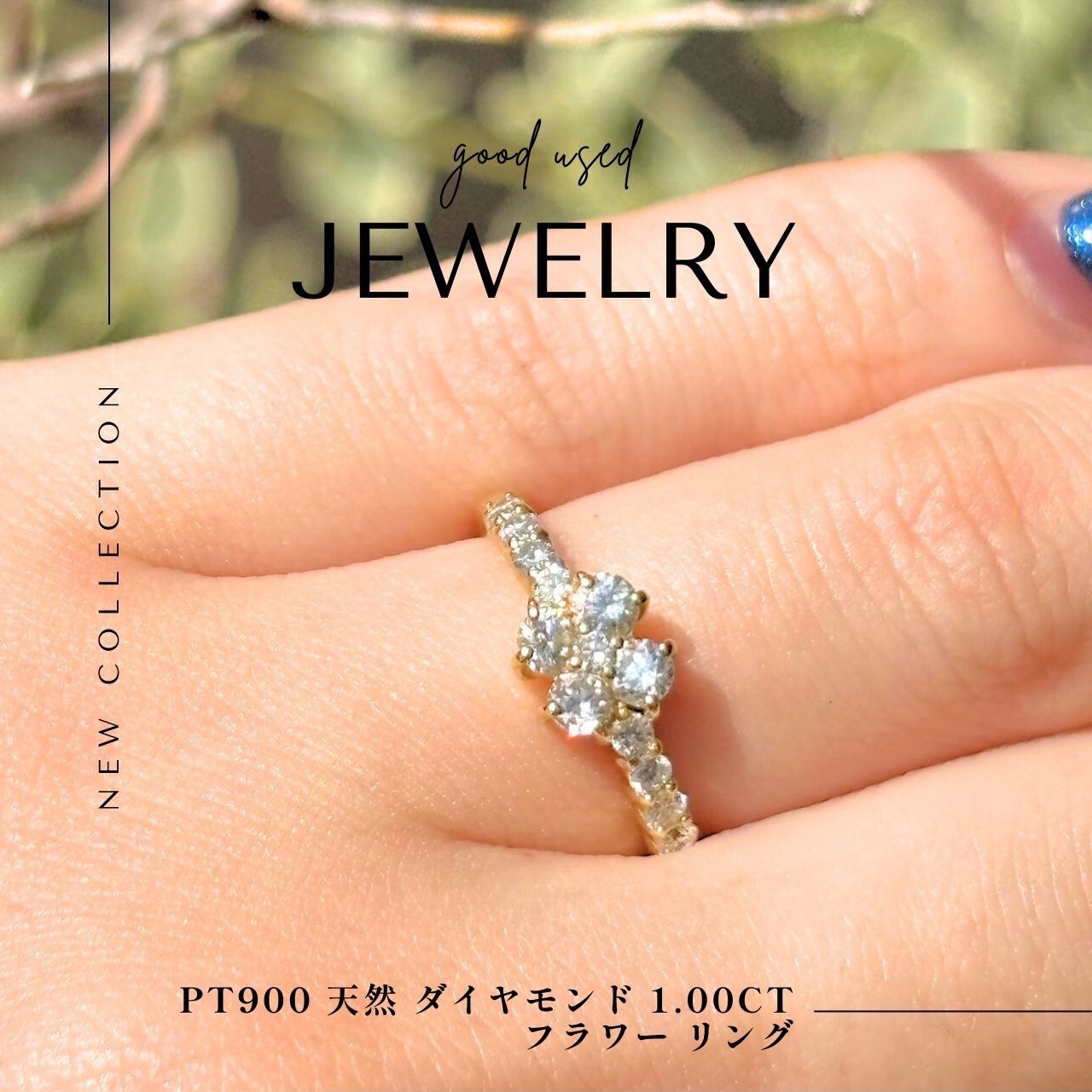 pt900♡ダイヤモンドリング0.50ctオマケk10？ダイヤピアス Pt900