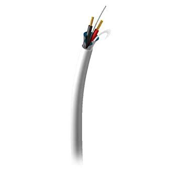 C2G 18 AWG Plenum-Rated Bulk Shielded Speaker Wire - Bulk speaker cable - 50 ft - shielded - white