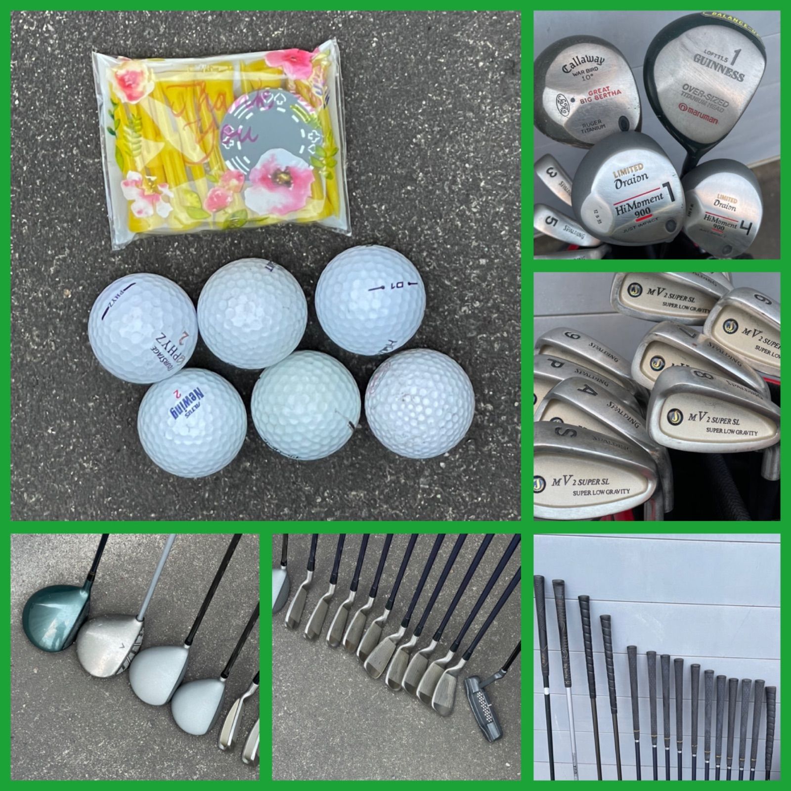 ドライバー(Callaway)／パター(PING:1本) 3本セット ドライバー(Callaway)／パター(PING:1本) 3本セット