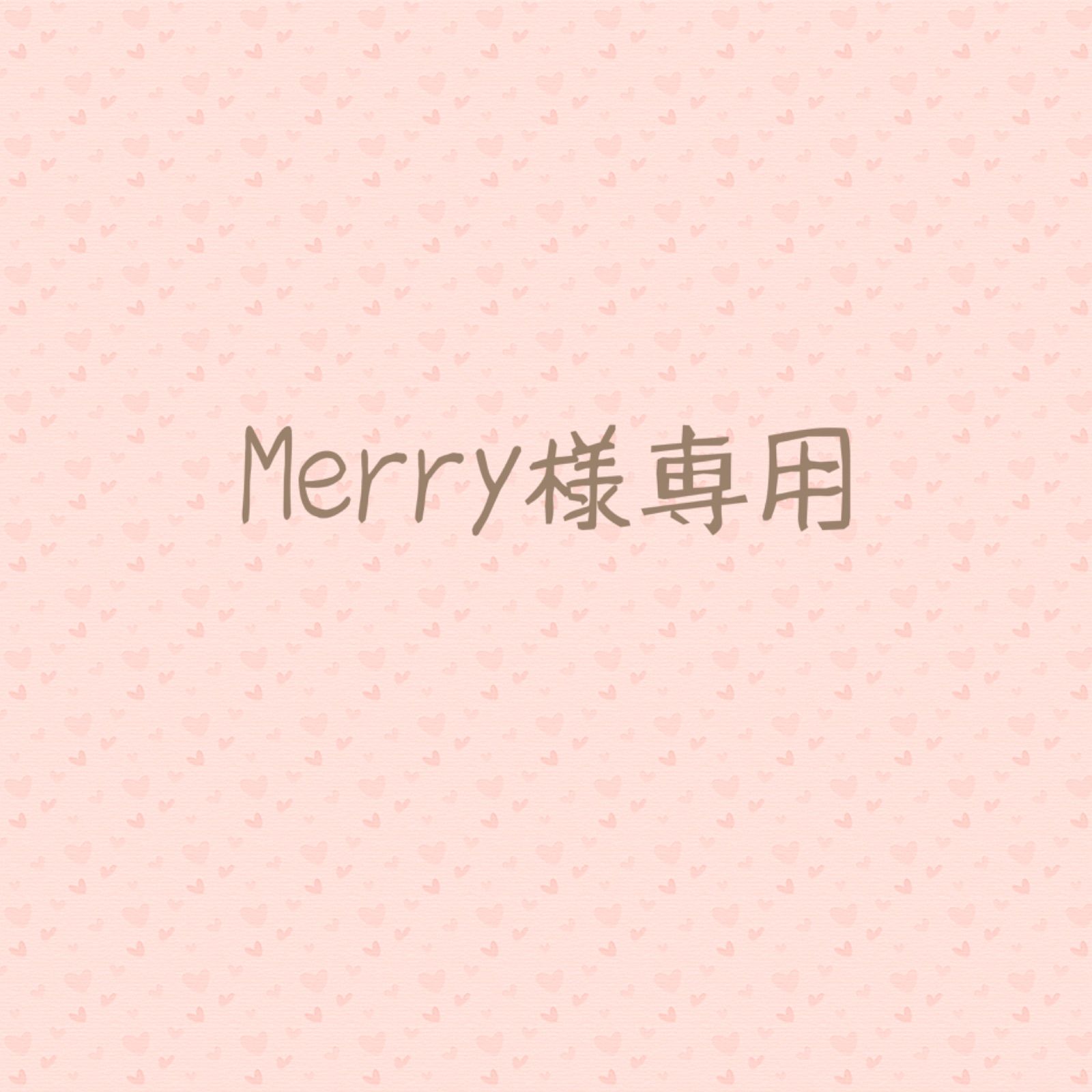 Merry様専用✩.*˚同梱専用おまけページ - メルカリ