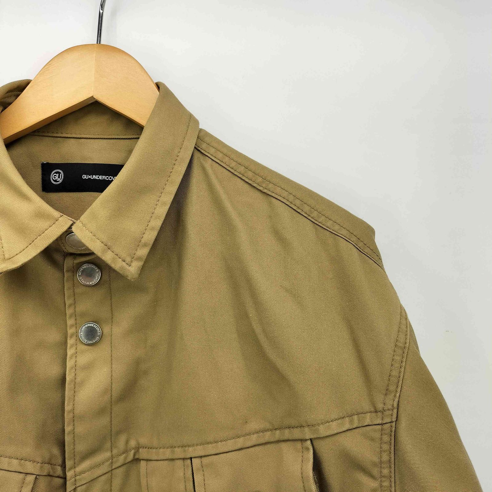 undercover ミリタリーシャツジャケット アンダーカバー UNDERCOVER オーバーサイズ ミリタリーシャツ