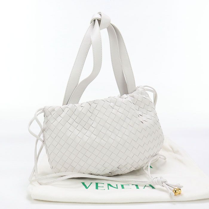 BOTTEGA VENETA ボッテガ ヴェネタ イントレチャート 斜め掛け ショルダーバッグ レザー レディース