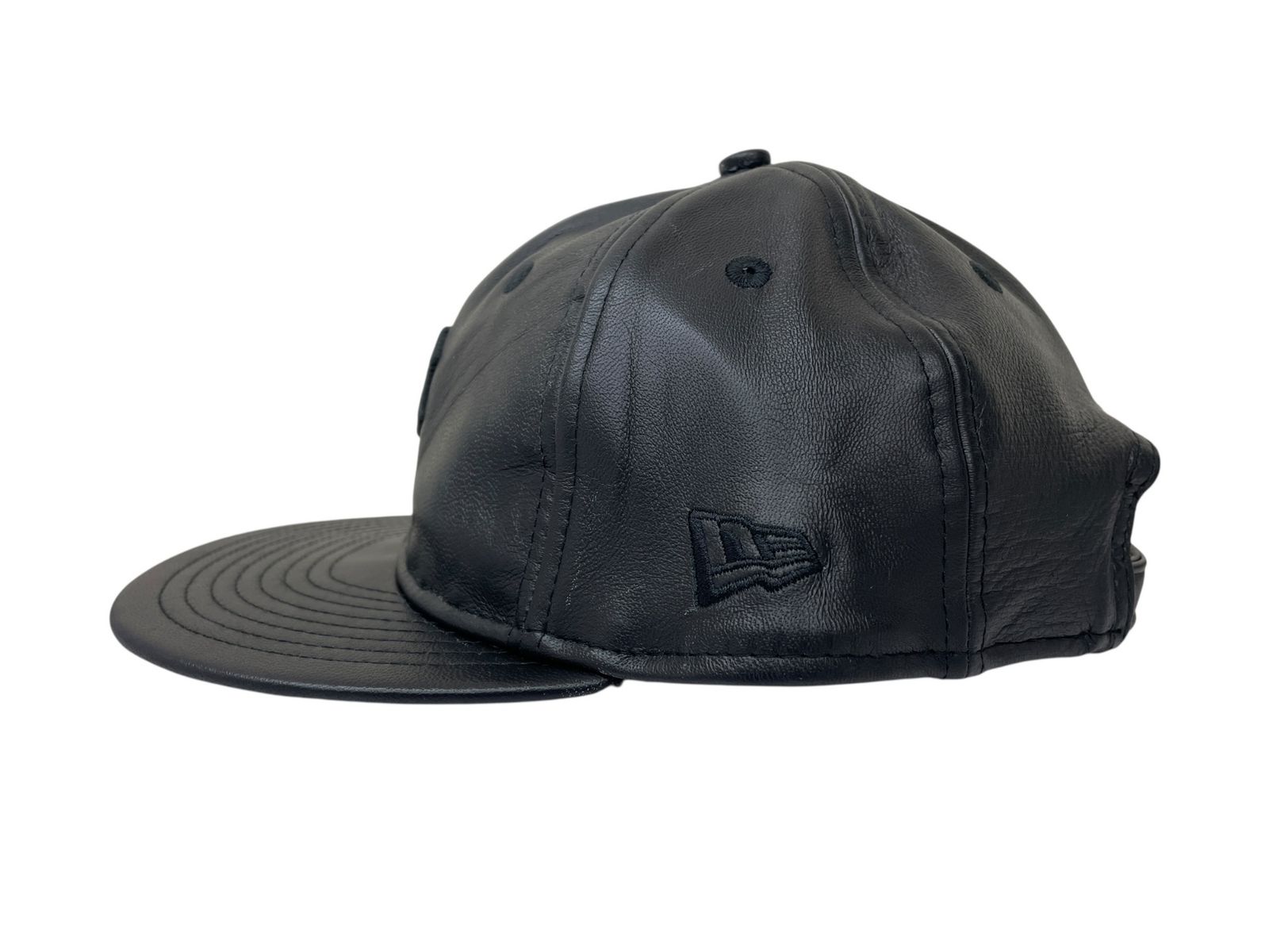 NEWERA ニューエラ レザーキャップ GENUINE LEATHER CAP 本革 MLB ピッツバーグ パイレーツ 60585321 F ブラック メンズ 049