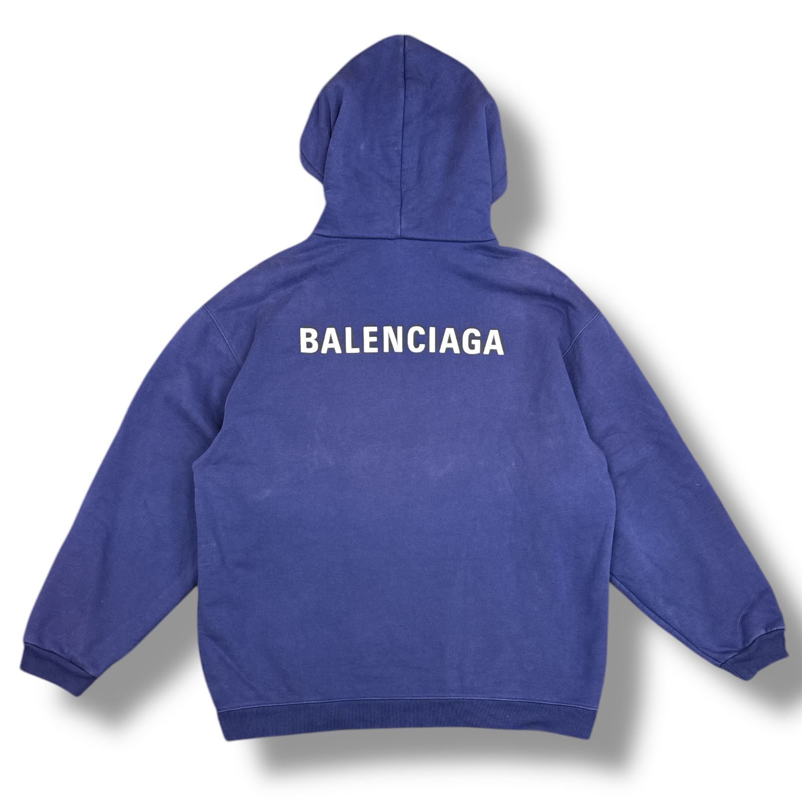 バレンシアガ　フーディ　20AW BALENCIAGA】UNITY SPORTS ICON BOXY ジップアップ フーディ