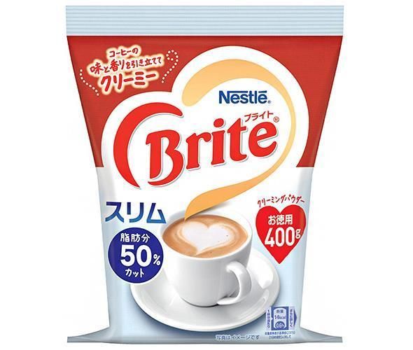ネスレ日本 ネスレ ブライト スリム 400g袋×12袋入× 2ケース ｜ インスタント パウダー コーヒー 珈琲 ホット Brite