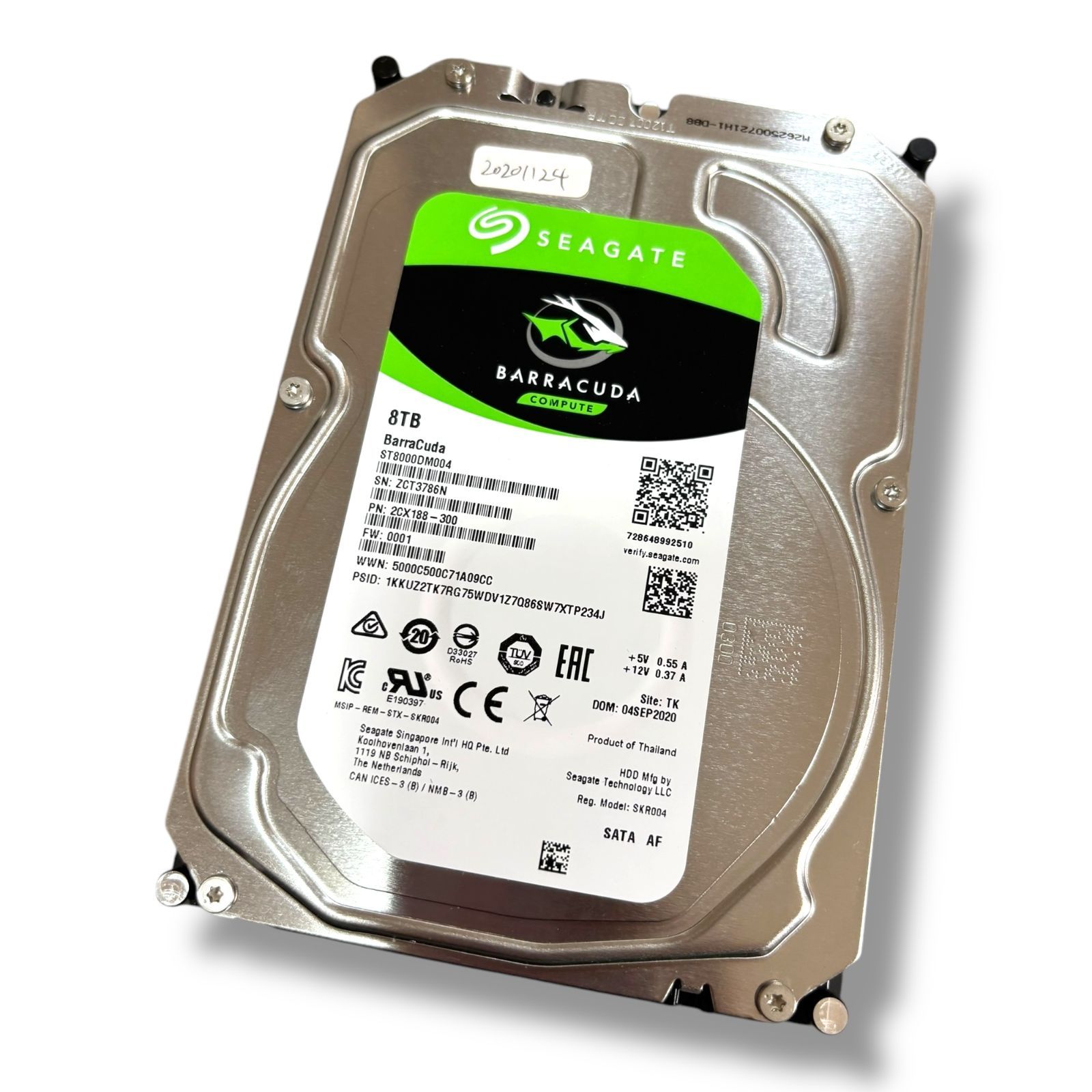 SEAGATE HDD 8TB ST8000DM004 ハードディスク 13 Seagate ST8000DM004 [8TB/3.5インチ内蔵ハードディスク] BarraCuda