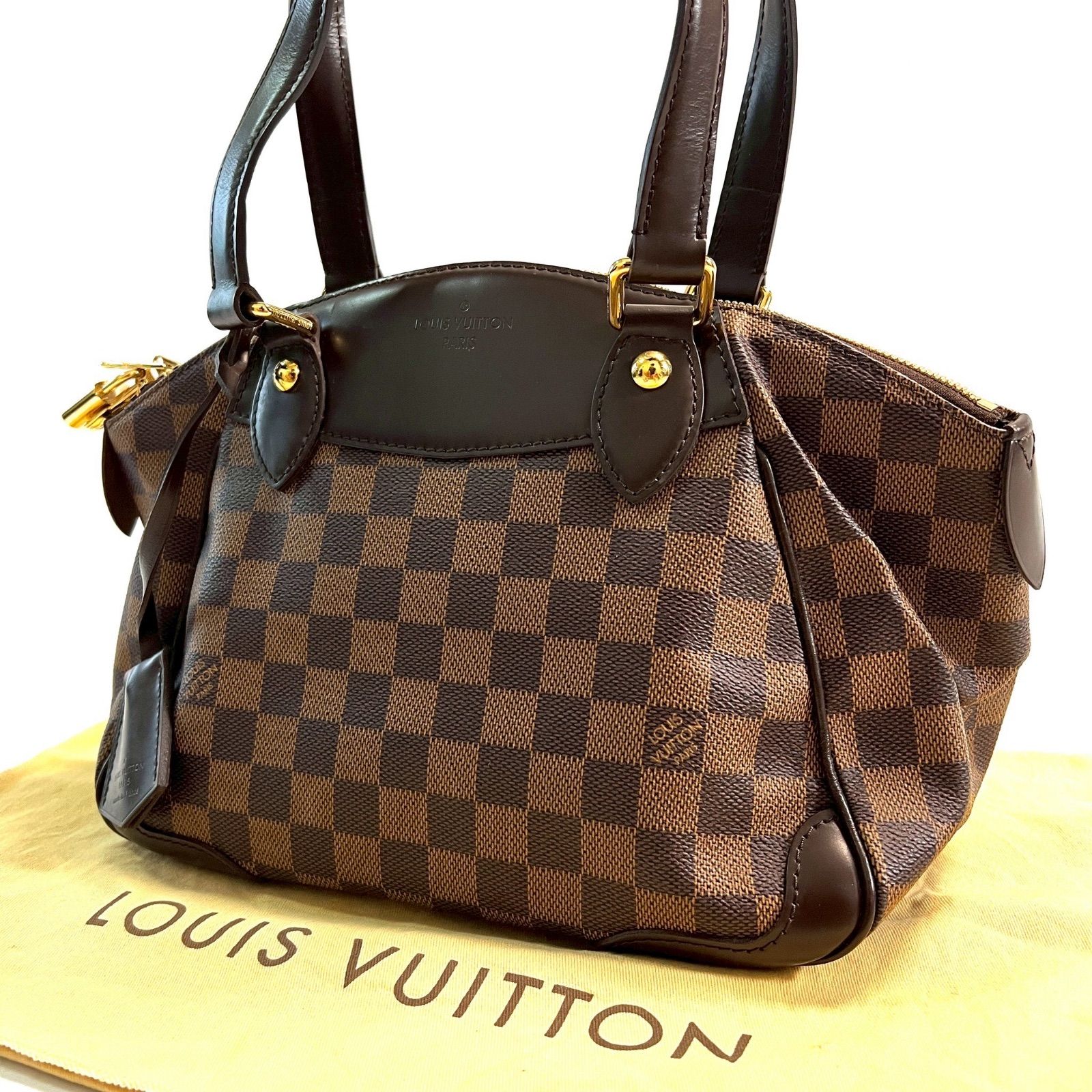 ルイヴィトン ハンドバッグ ダミエ ヴェローナ PM トート セミショルダー