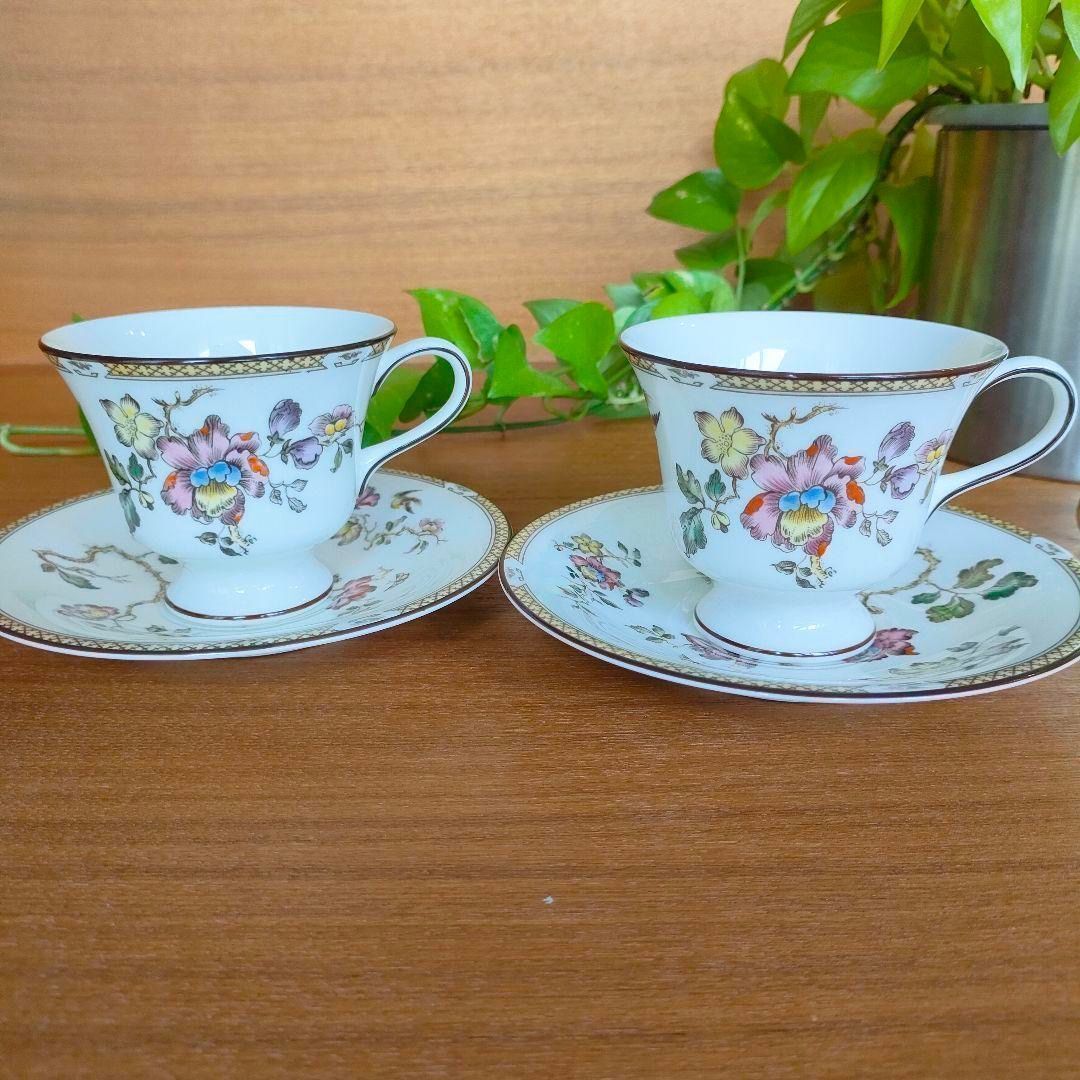 【黒壺美品】ウェッジウッド★クリオ★ケーキ皿　2枚（お箱無し） WEDGWOOD ウェッジウッド 黒壺 カップ&ソーサープレート2セット
