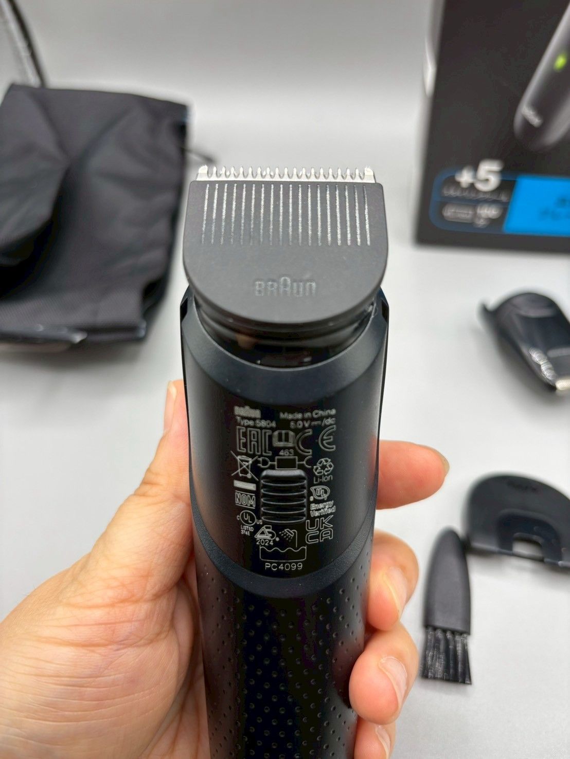 BRAUN ブラウン BT5420 ヒゲトリマー シリーズ5 中古 動作確認