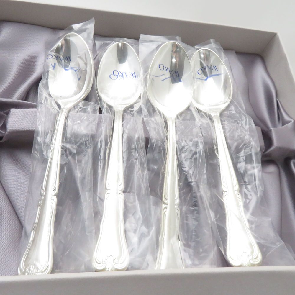 WAKO 銀座和光 フォーク スプーン ナイフ 38点 カトラリーセット 銀仕上げ SC9197F2