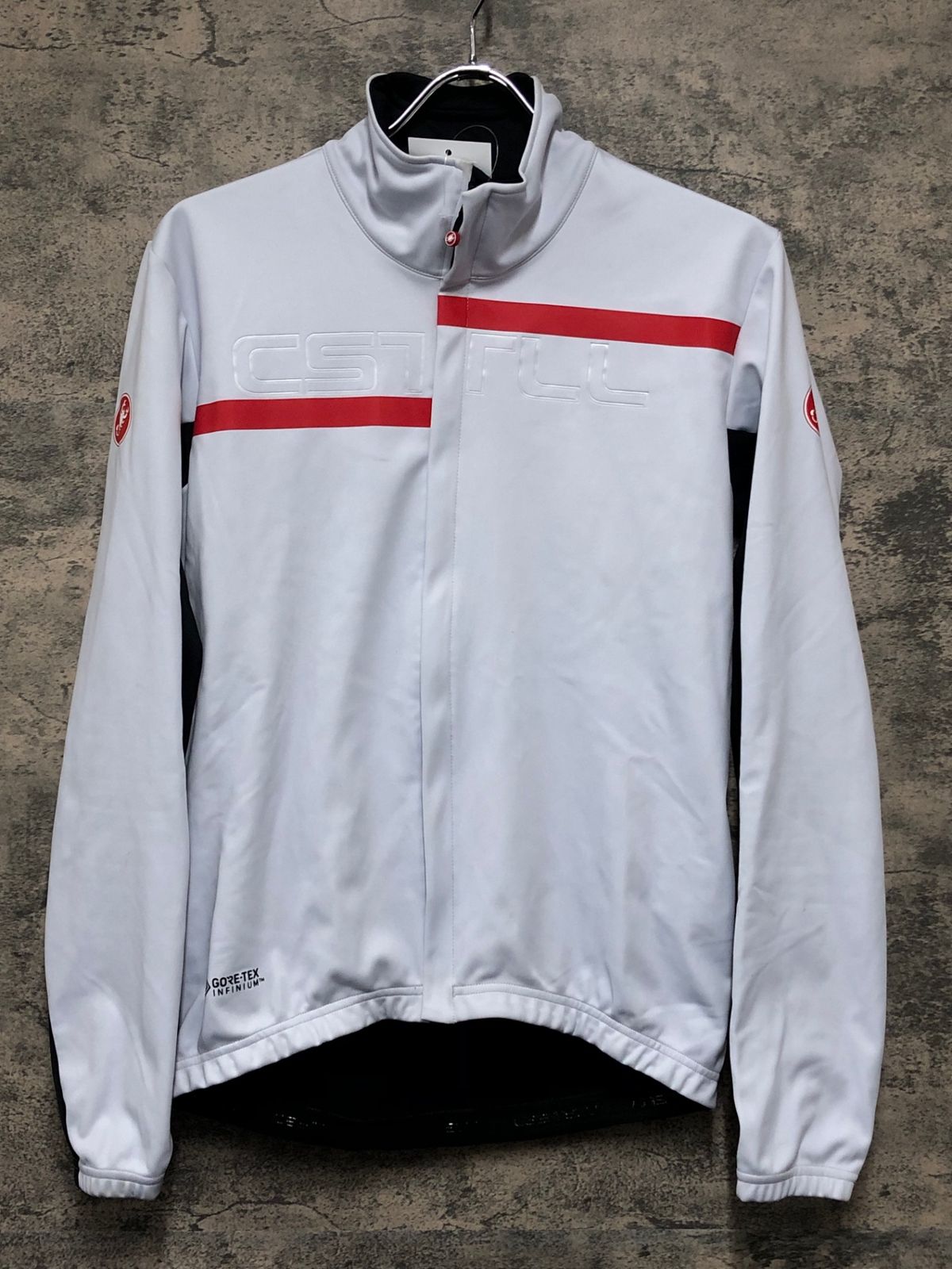 カステリ サイクルジャージ 長袖 裏起毛 ウインドストッパー Lサイズ カステリ サイクルジャージ 長袖 裏起毛 ウインドストッパー Lサイズ