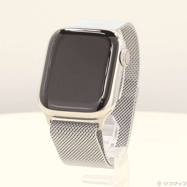 中古品〕 Apple Watch Series 9 GPS + Cellular 41mm シルバー