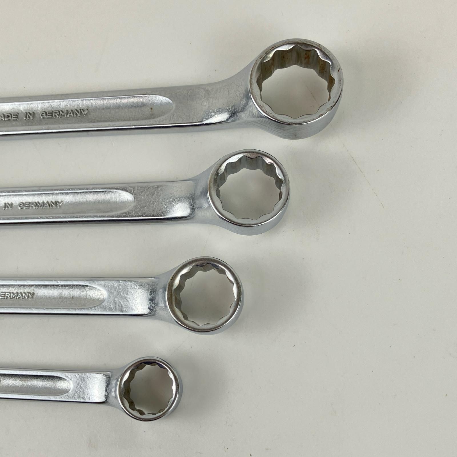  ЗЗ スタビレー コンビネーションレンチ 8～22 mm 9本セット 本体のみ シルバー コンビネーションレンチ スパナ レンチ