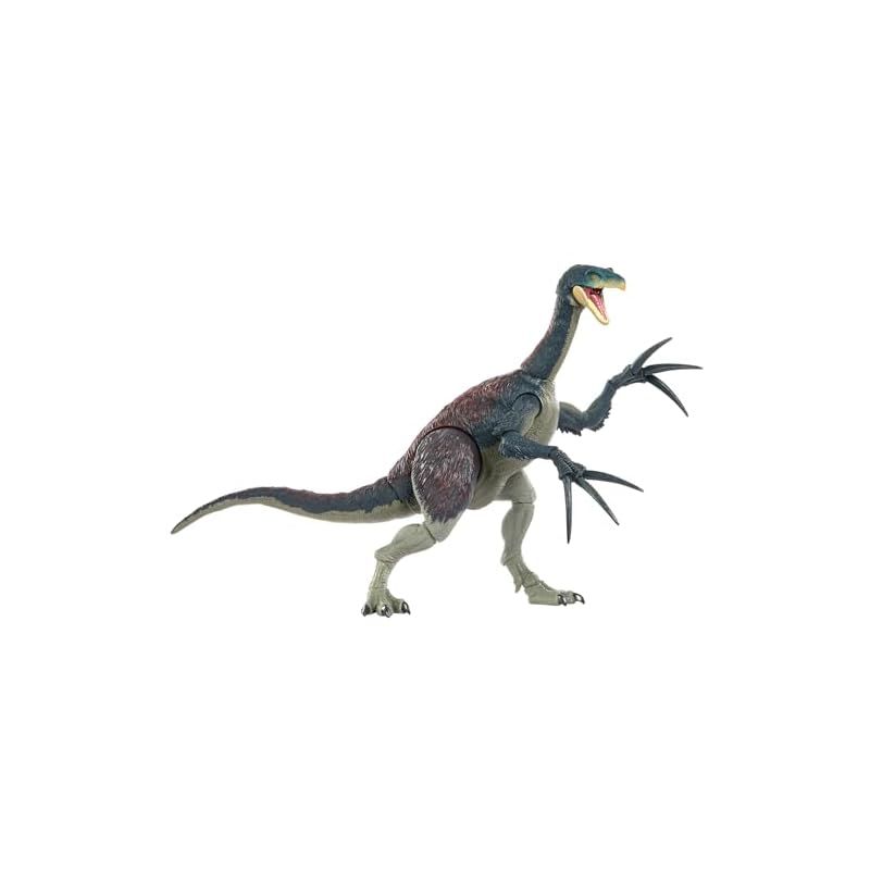 マテル ジュラシックワールド JURASSIC WORLD ハモンド テリジノサウルス 子供向けフィギュア 恐竜 おもちゃ 全長 約44cm 8歳から グリーン HXP73 1