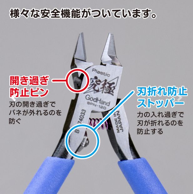 ゴッドハンド(GodHand) アルティメットニッパー5.0 GH-SPN-120 ホビー 