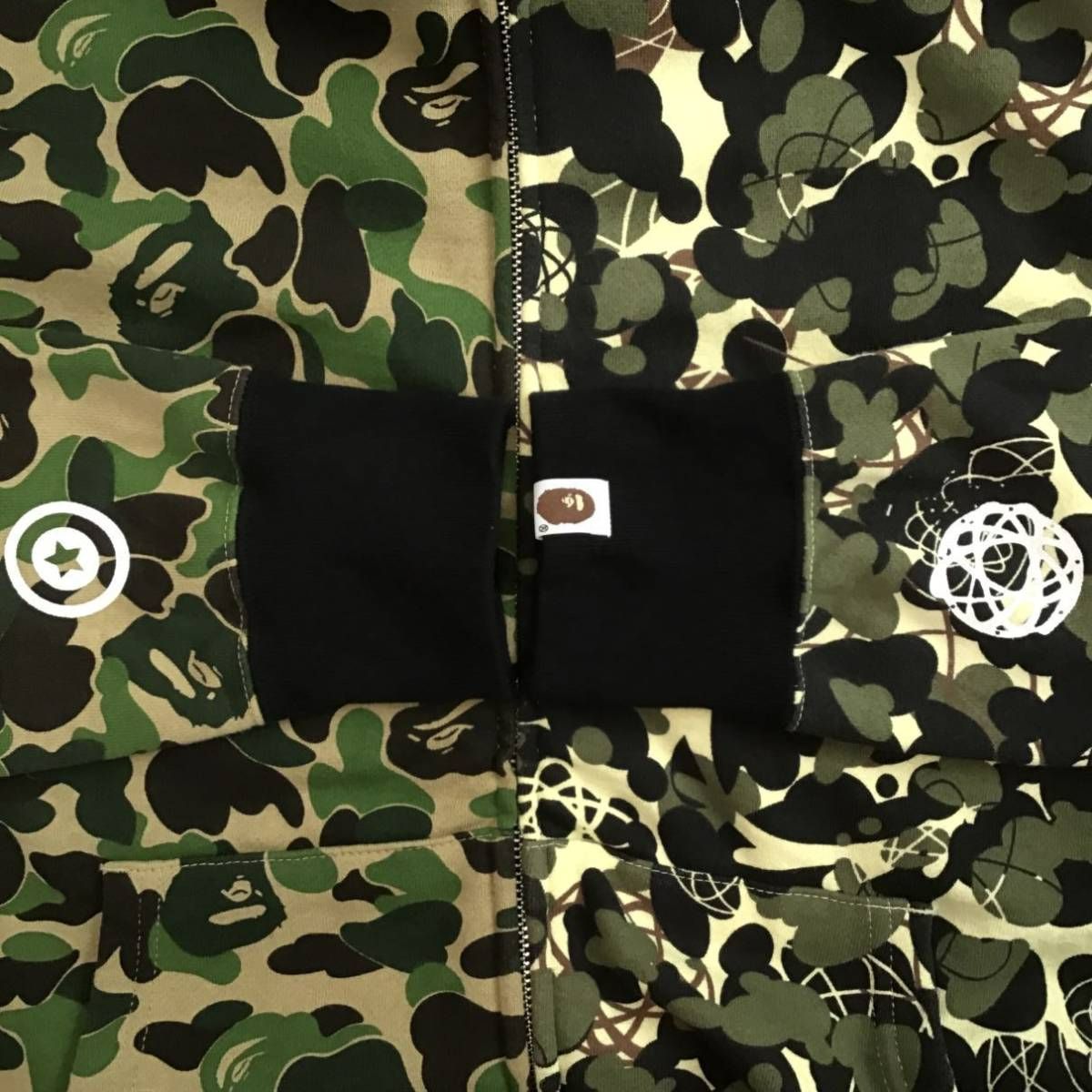 ☆美品☆ UNKLE × BAPE shark full zip hoodie Lサイズ a bathing ape 