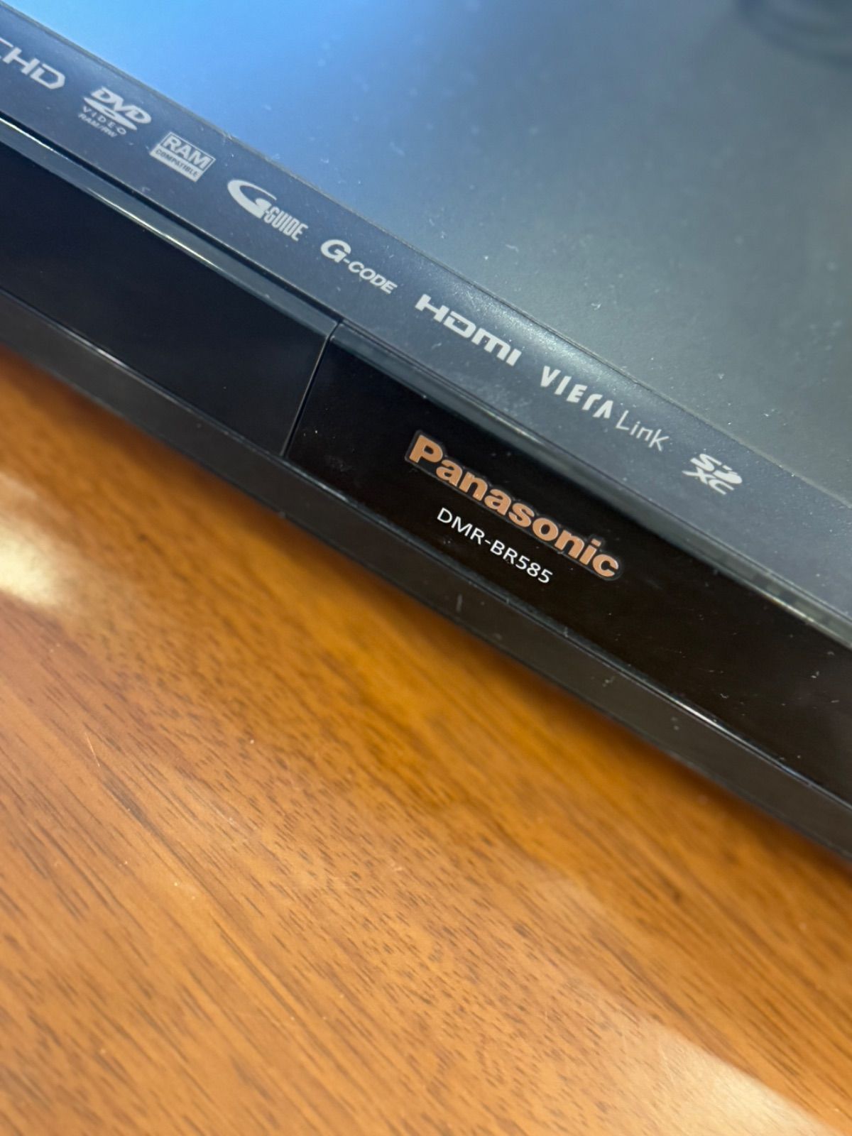 Panasonic DMR-BR585 オンライン 動作良好☆Panasonic ブルーレイ