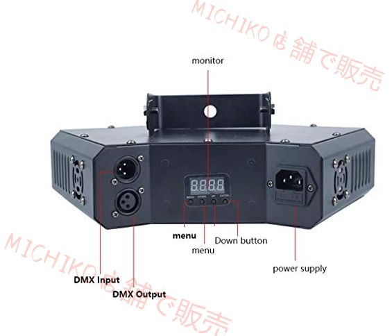 屋内ファミリーパーティーKTVのリモコンでディスコライト