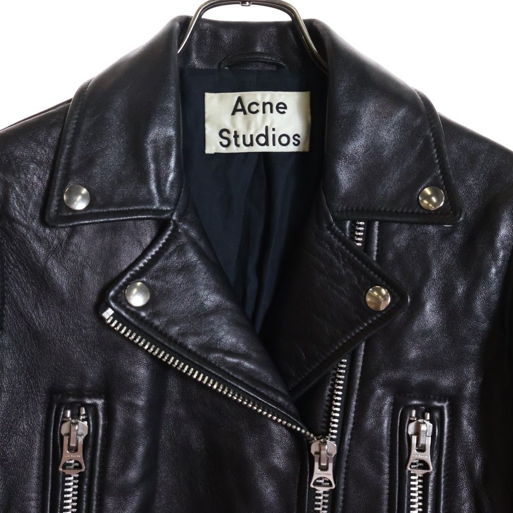 Acne Studios アクネ ライダースジャケット【MOCK】 Acne Studios (アクネ ストゥディオズ) MOCK LEATHER JACKET