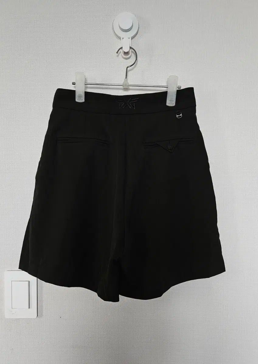 PXG レディース ブラック ハーフパンツ