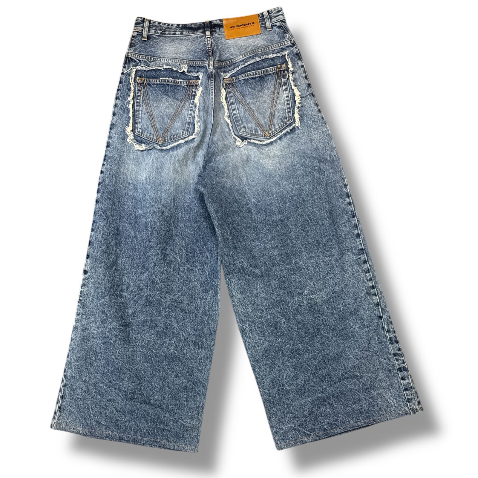 VETEMENTS 23SS Distressed Baggy jeans デストロイバギー