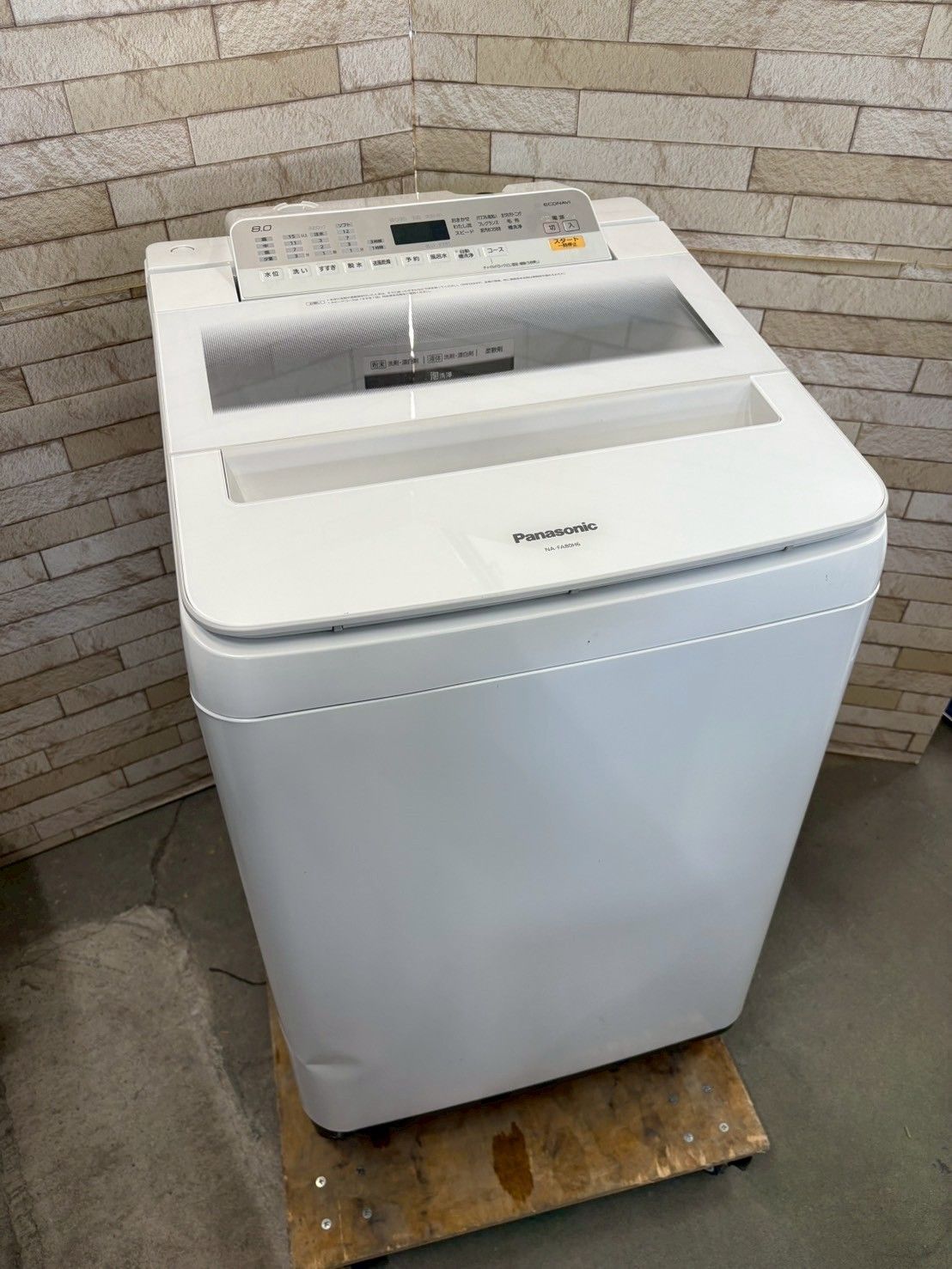大阪送料無料☆3か月保障付き☆洗濯機☆パナソニック☆8kg☆2018年☆NA 