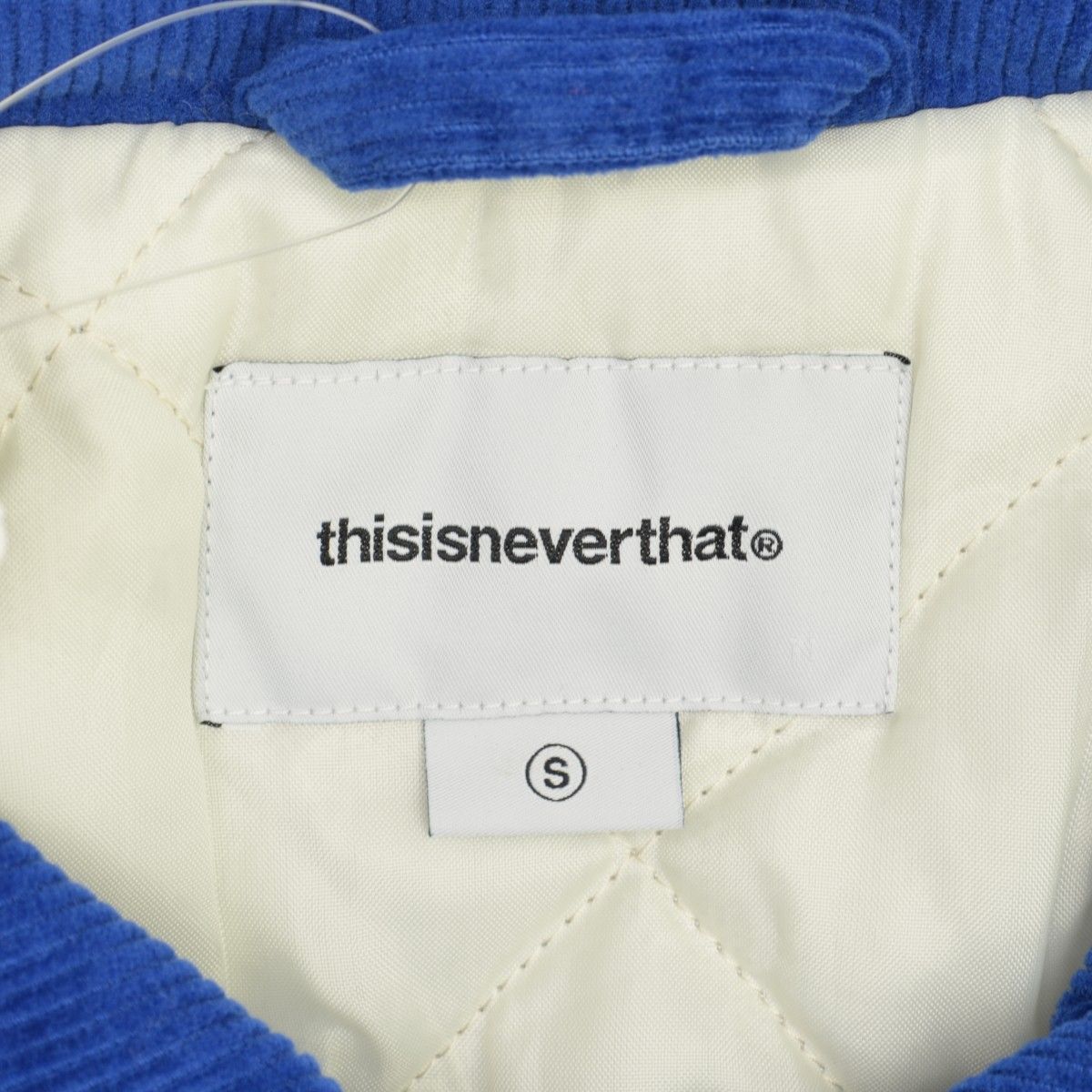 thisisneverthat】22AW TN223WOWLS02 ORIGINALS CORDUROY VARSITY 