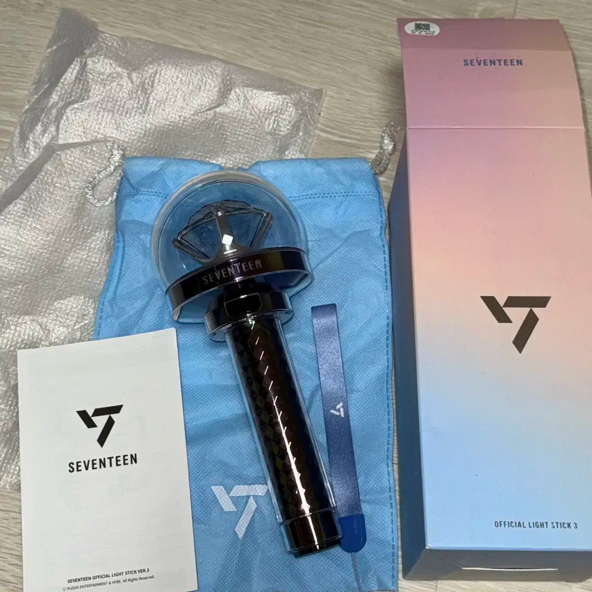 新品SEVENTEEN１０周年カラット棒 10周年記念カラット棒 - メルカリ