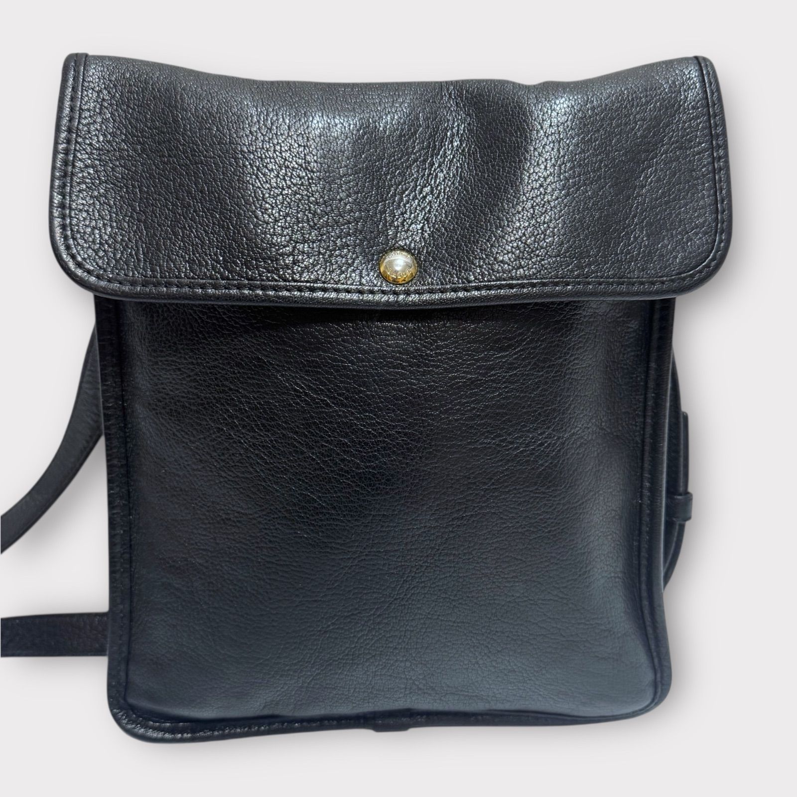 美品●ロエベ　ハンドバッグ　2way　アナグラム　ロゴ型押し　ナッパレザー　焦茶 美品○ロエベ ハンドバッグ 2way アナグラム ロゴ型押し ナッパレザー