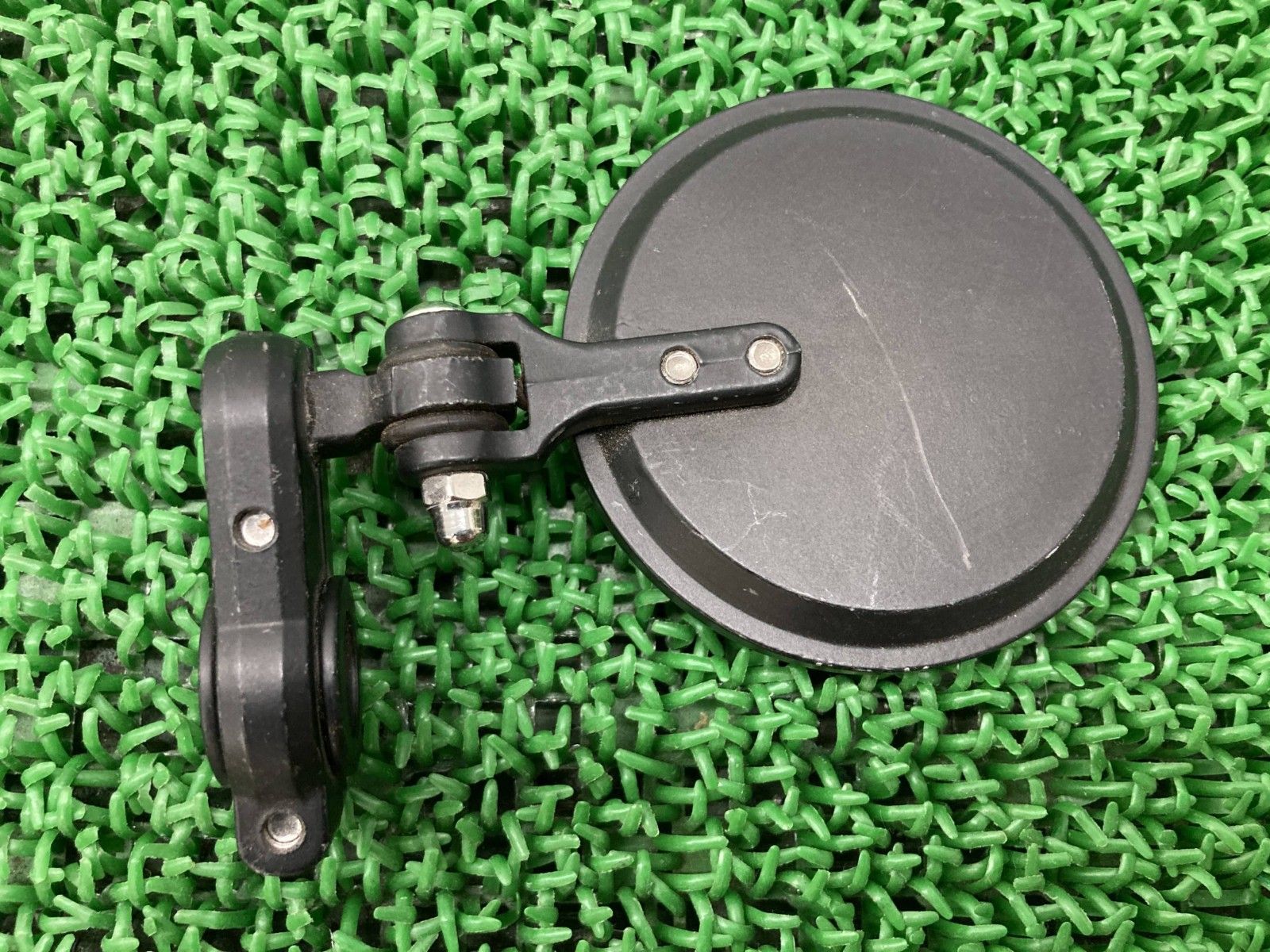 CBR250RR ミラー 片側 社外 中古 バイク 部品 MC51 バーエンドミラー アルミ ラウンドミラー 割れ欠け無し 品薄 pA