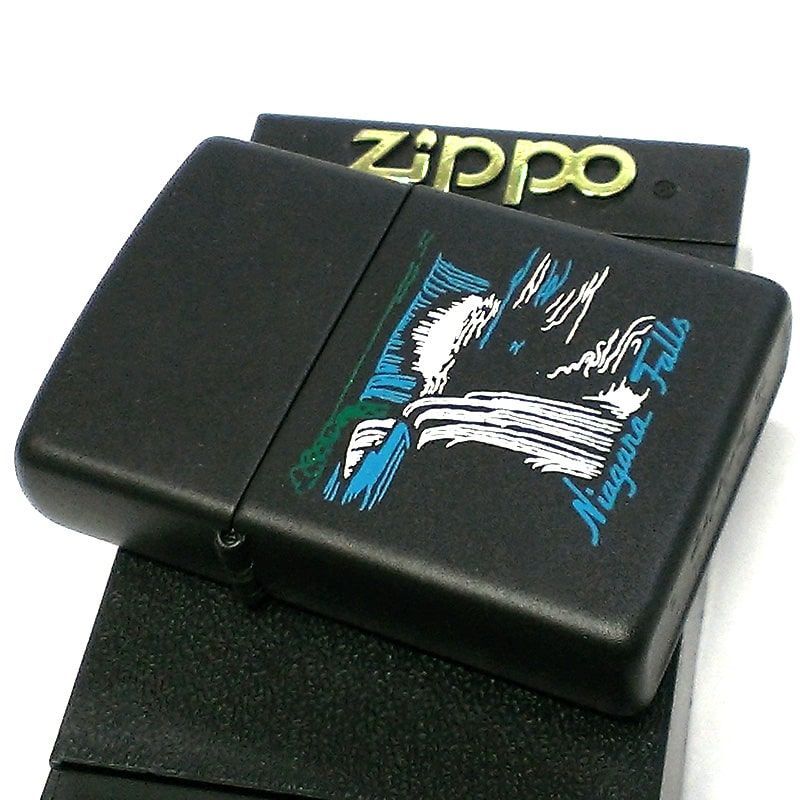 ZIPPO ライター カナダ製 オンタリオ製 2001年製 ナイアガラの滝 廃盤 