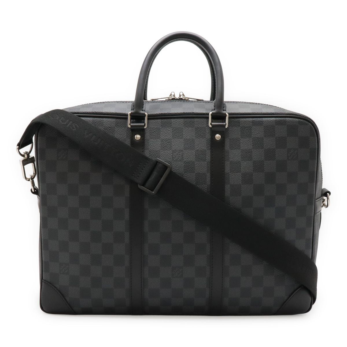 美品】hartmann ハートマン ビジネスバッグ 2way A4 黒 通勤