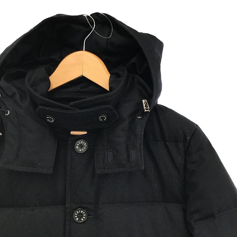 マッキントッシュMACKINTOSH ウール ダウン 美品 38 ロロピアーナ Mackintosh MACKINTOSH【マッキントッシュ】ステンカラーコート