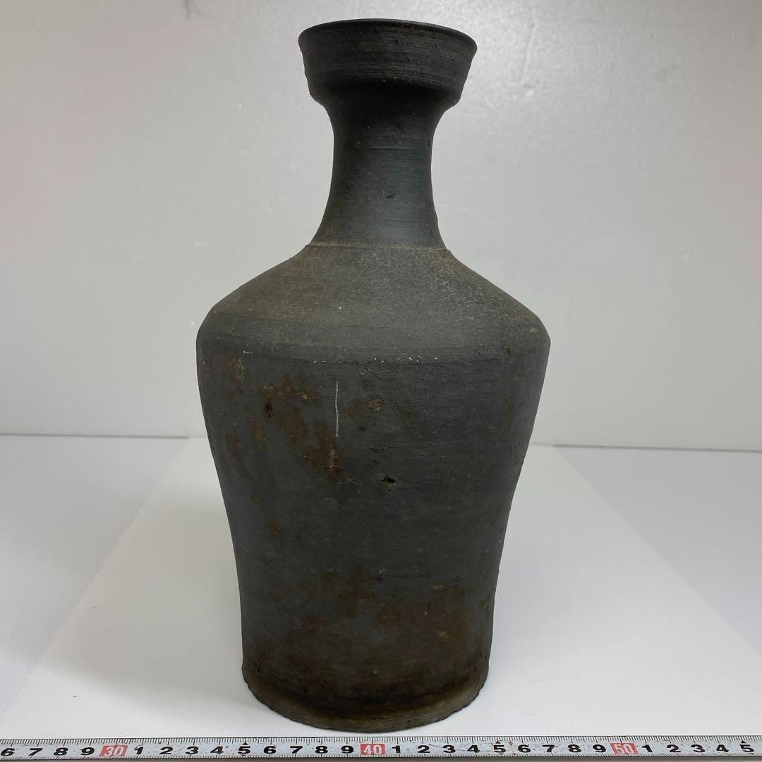 新羅 花入 高さ28㎝ タサニ 東な6-1109