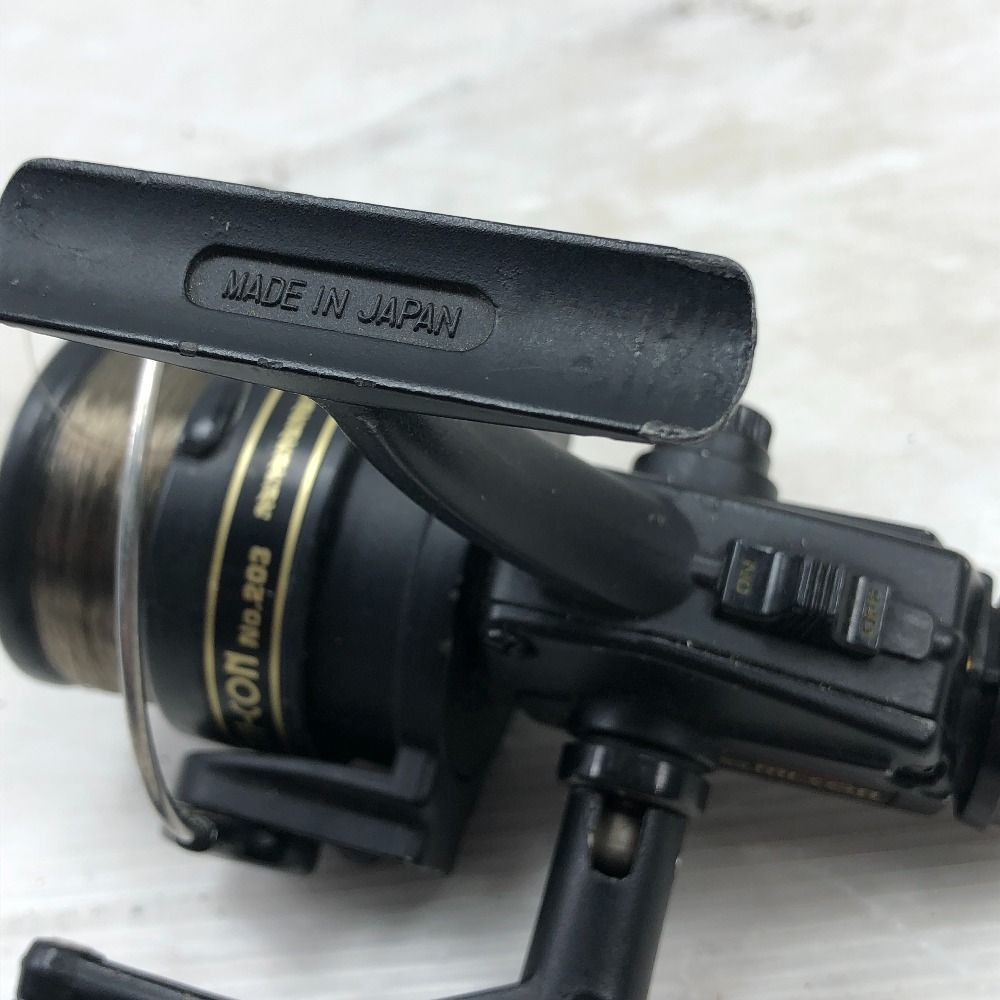 ΣΣ大森製作所(DIAMOND) ダイアモンド スピニングリール マイコン203