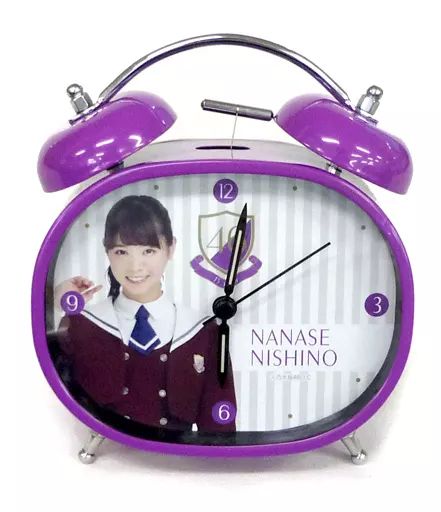 乃木坂46 西野七瀬 初期 目覚まし時計 乃木坂46 西野七瀬 初期 目覚まし時計 乃木坂46 西野七瀬 目覚まし時計 ☆