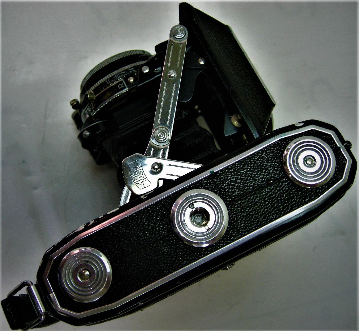 美品アンティーク ツアイス スーパーイコンタ531 テッサー 75mm